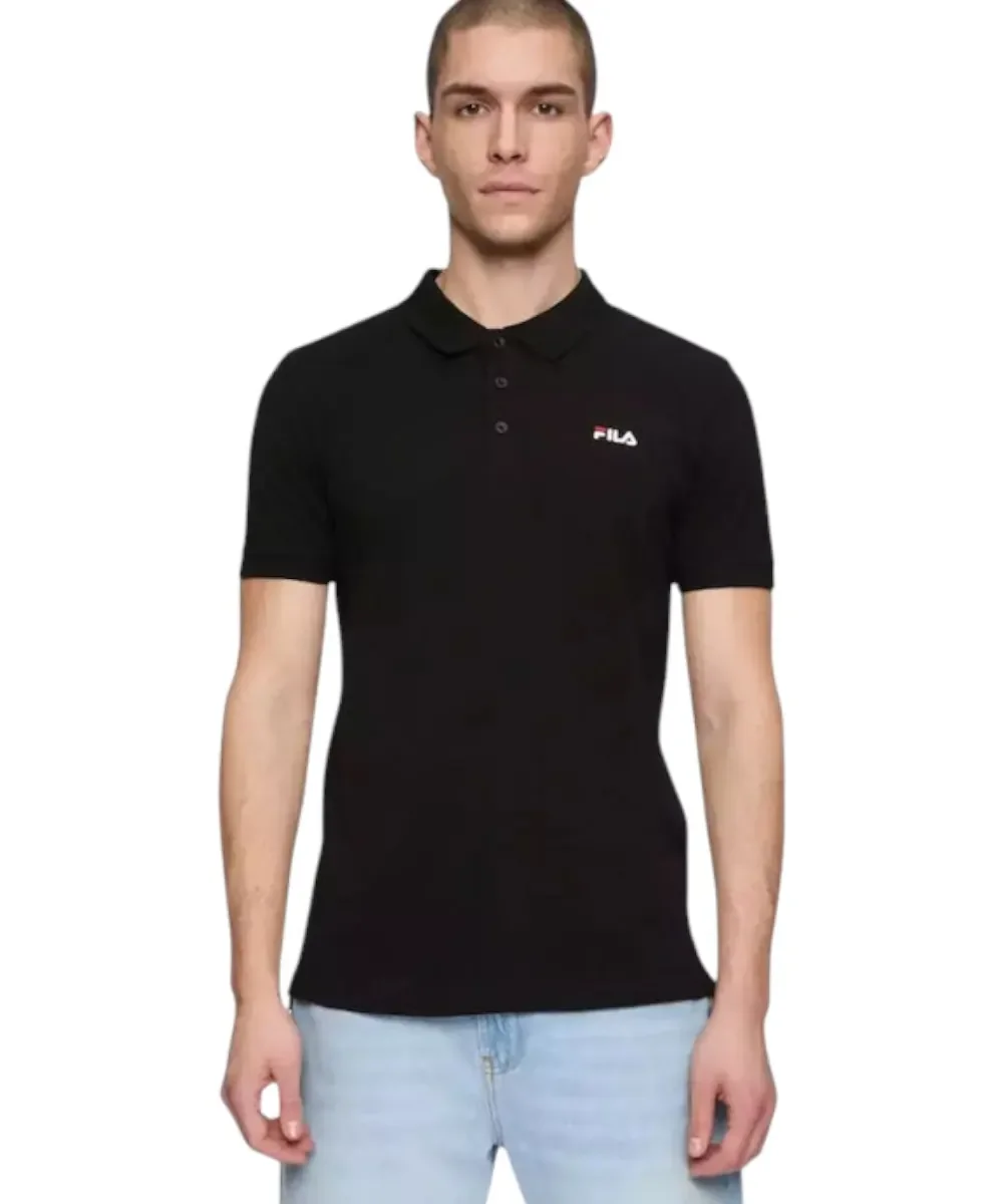 Φωτογραφία προϊόντος: Fila - Ανδρικό Polo T-shirt Slim Fit FAM0717-80010 Μαύρο
