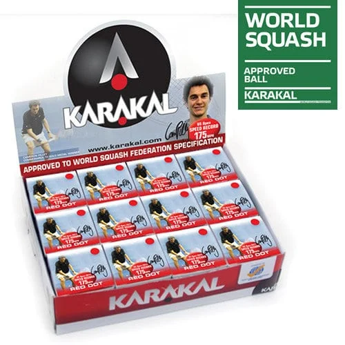 Φωτογραφία προϊόντος: Karakal μονή κόκκινη Squash μπάλες