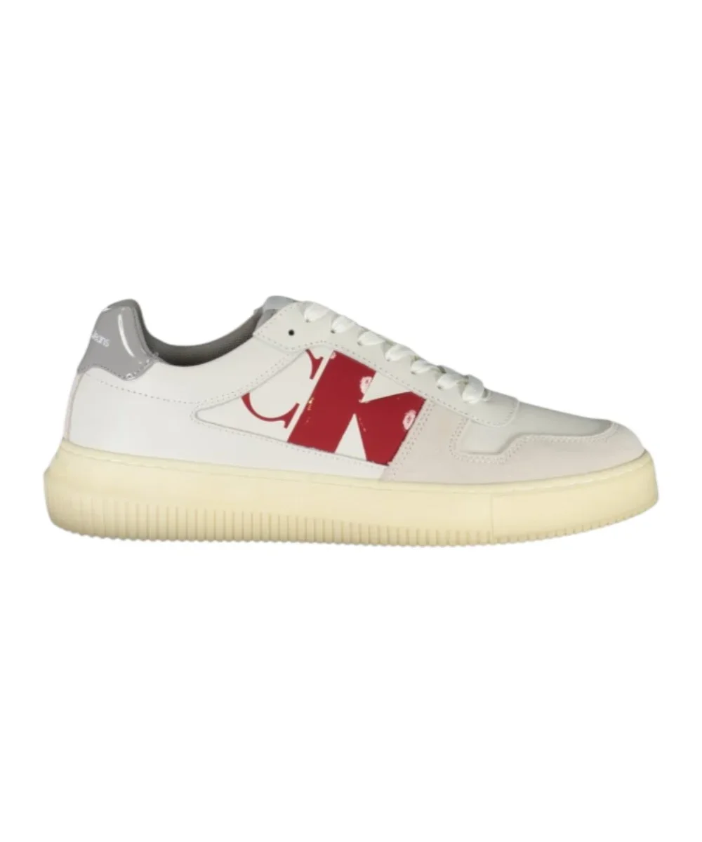 Φωτογραφία προϊόντος: Calvin Klein - Cupsole Lth Ανδρικά Chunky Sneakers YM0YM00897-01W Κόκκινο