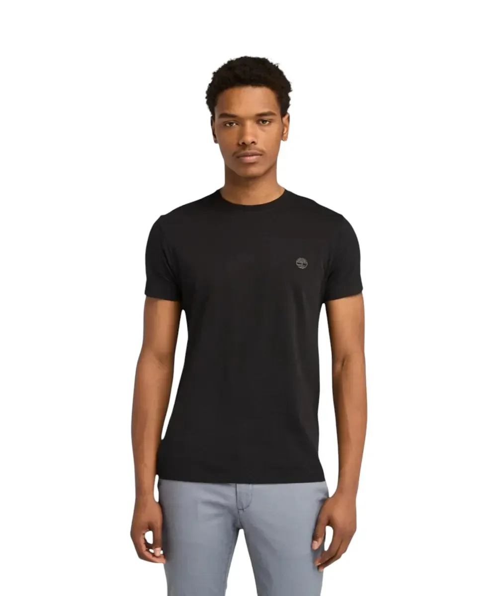 Φωτογραφία προϊόντος: Timberland - Ανδρικό T-shirt με Λογότυπο Oyster River Logo Tee TB0A2BR3-X65 Μαύρο