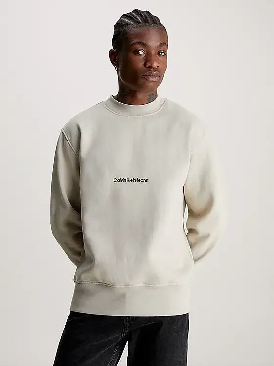Φωτογραφία προϊόντος: Calvin Klein - Ανδρικό Φούτερ J30J324116-PED Μπεζ