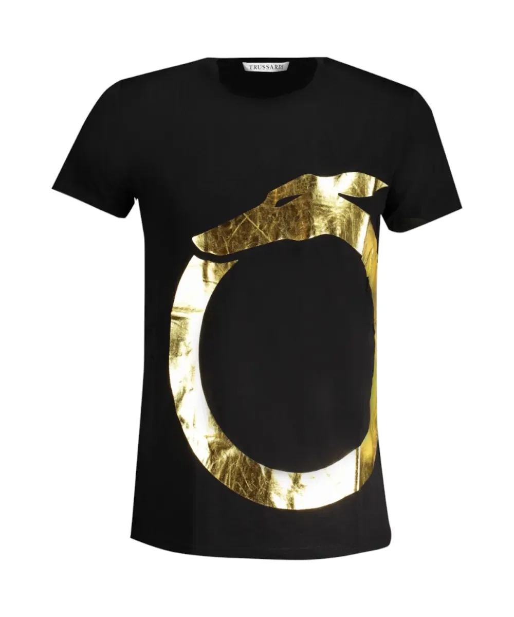 Φωτογραφία προϊόντος: Trussardi Jeans - Ανδρικό T-Shirt TRU2MTS01-06BLKG Μαύρο