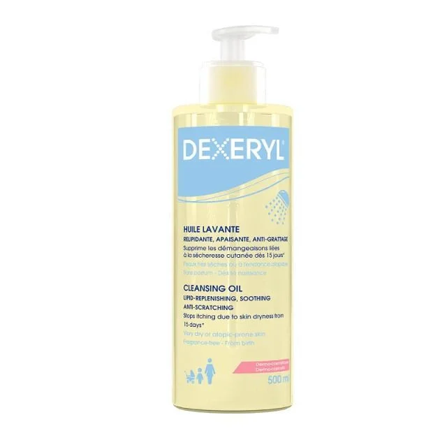 Φωτογραφία προϊόντος: Pierre Fabre Dexeryl Cleansing Oil Λάδι Καθαρισμού για Πρόσωπο & Σώμα, 500ml