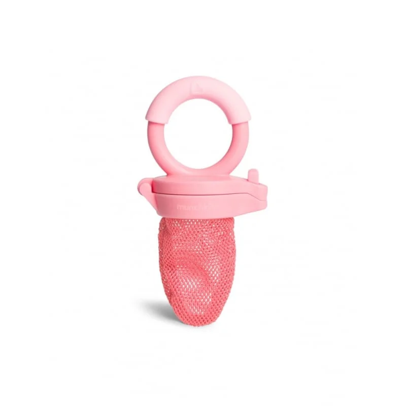 Φωτογραφία προϊόντος: Munchkin Fresh Food Feeder Διχτάκι Ταϊσματος 6Μ+ Ροζ