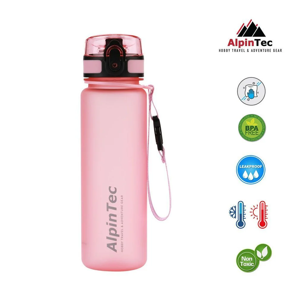 Φωτογραφία προϊόντος: AlpinTec AlpinPro S-500 Πλαστικό Παγούρι 500ml Ροζ