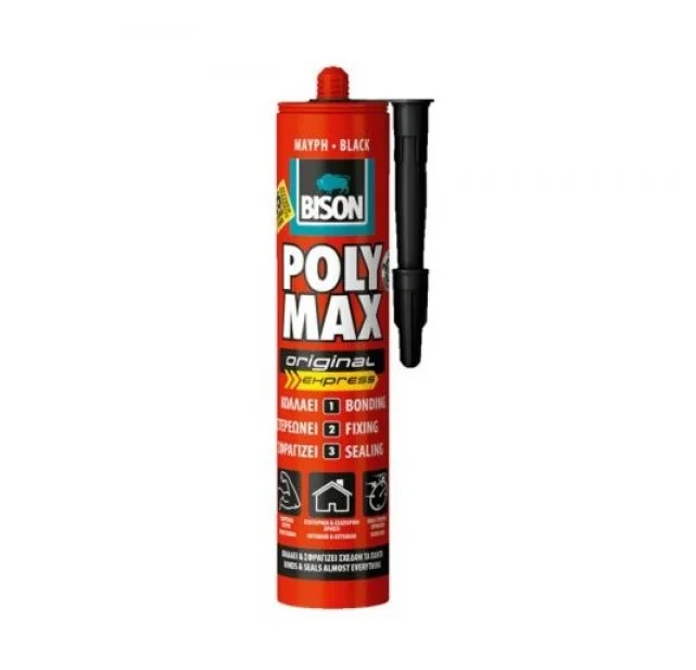Φωτογραφία προϊόντος: Bison Polymax Original Express Μαύρο 290ml