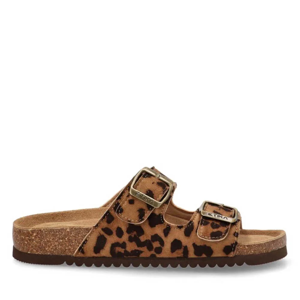 Φωτογραφία προϊόντος: ETIKA Shoes Γυναικεία Σανδάλια ARENAL Bio Buckle 10015 Leopardo / Λεοπάρ