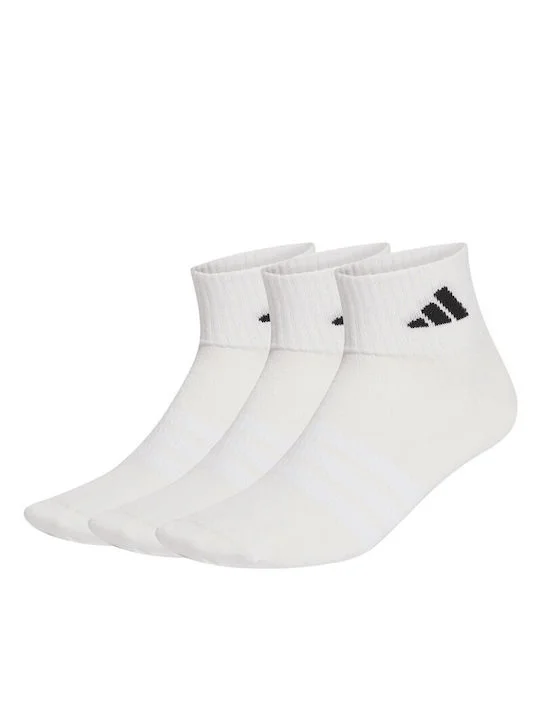 Φωτογραφία προϊόντος: adidas Essentials Αθλητικές Κάλτσες Λευκές 3 Ζεύγη ΛΕΥΚΟ