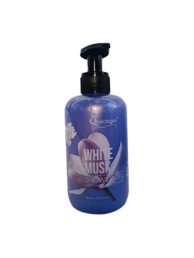 Φωτογραφία προϊόντος: Quickgel Shower Gel – White Musk 300ml