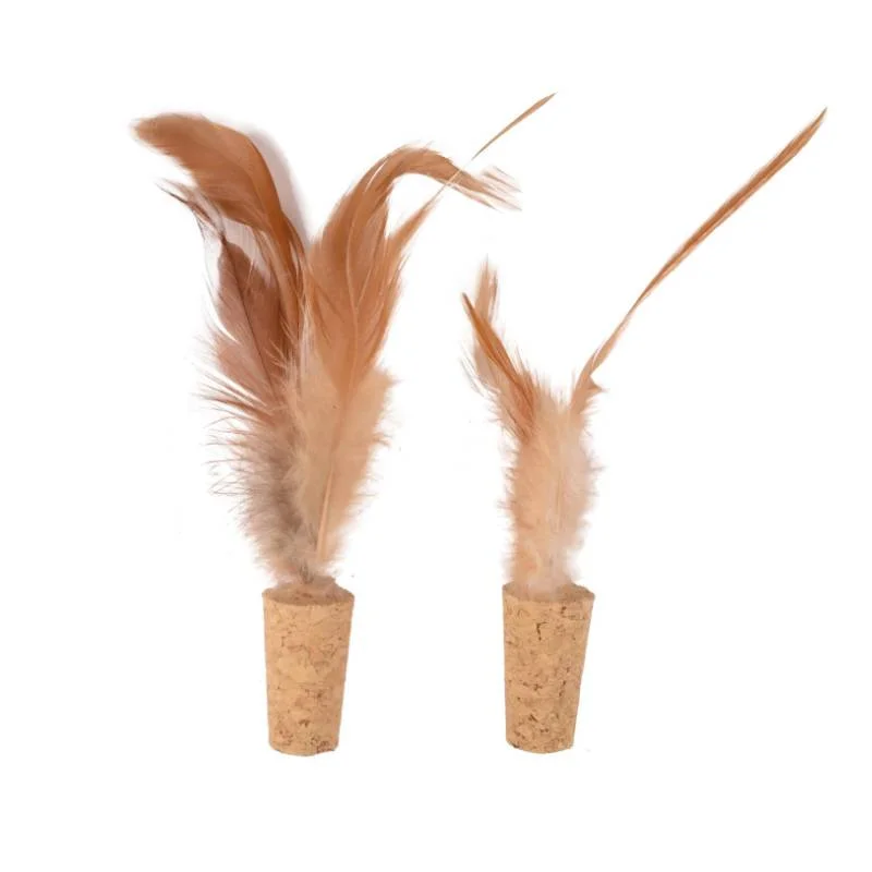 Φωτογραφία προϊόντος: CT ROLLER BUSE CORK + 1 FEATHER 17CM