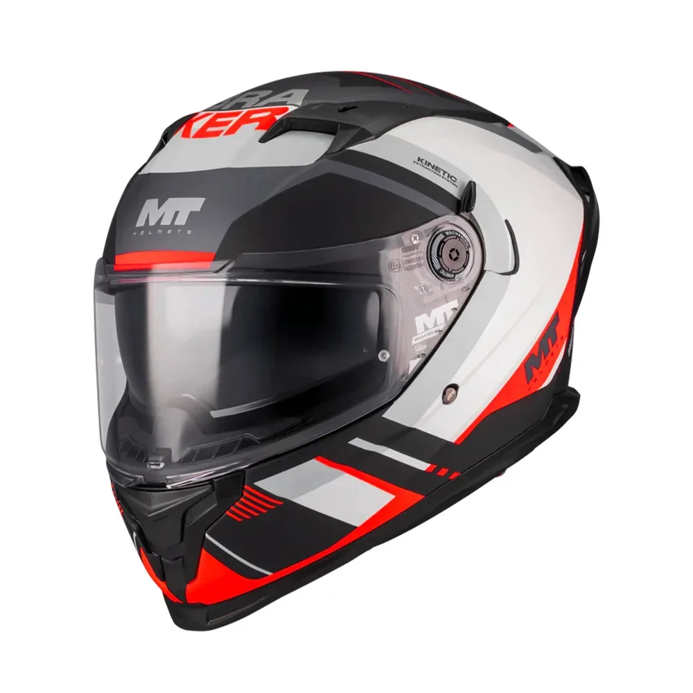 Φωτογραφία προϊόντος: ΚΡΑΝΟΣ FULL FACE BRAKER SV INCEPTION MATT BLACK/WHITE/ORANGE B5 ECE 22.06 | MT