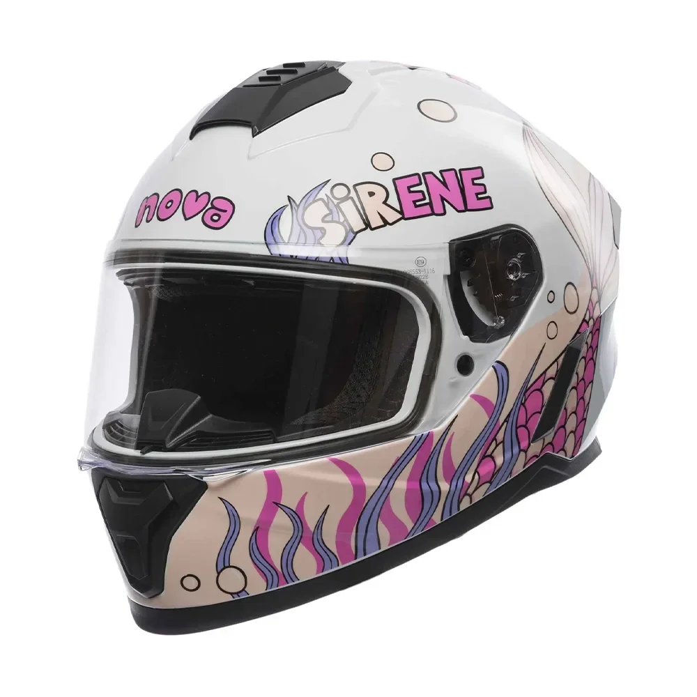 Φωτογραφία προϊόντος: ΠΑΙΔΙΚΟ ΚΡΑΝΟΣ FULL FACE SPEEDSTER FF802 SIRENE GLOSS PINK ECE 22.06 | NOVA