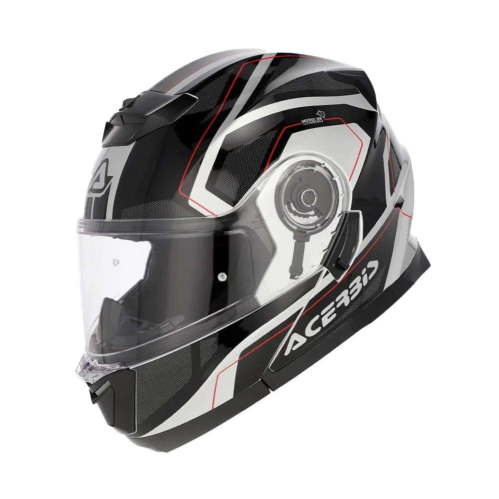 Φωτογραφία προϊόντος: ΚΡΑΝΟΣ FLIP-UP SEREL BLACK/SILVER ECE 22.06 25201.314 | ACERBIS