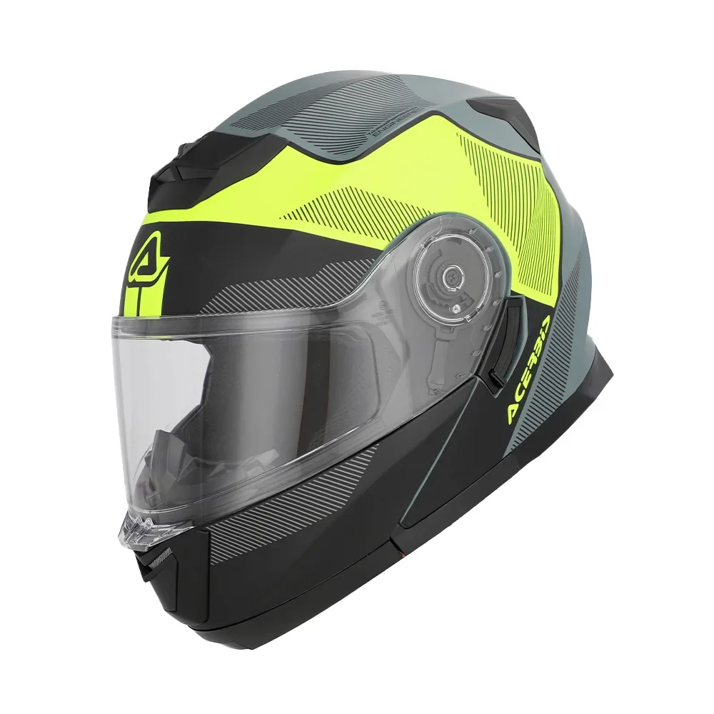 Φωτογραφία προϊόντος: ΚΡΑΝΟΣ FLIP-UP SEREL BLACK/ FLUO YELLOW ECE 22.06 25201.457 | ACERBIS