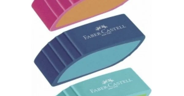 Φωτογραφία προϊόντος: FABER CASTELL ΓΟΜΑ FABER 183049 SOFT ΔΙΧΡΩΜΗ