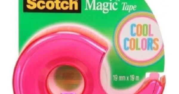 Φωτογραφία προϊόντος: ΒΑΣΗ ΣΕΛΟΤΕΙΠ 3Μ COOL COLORS + TAINIA SCOTCH 19X19m