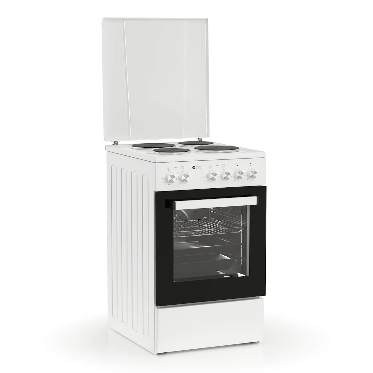 Φωτογραφία προϊόντος: Thermogatz TGS E50 WH TURBO Ηλεκτρική Κουζίνα με Αέρα Π50εκ. (04.402.053)