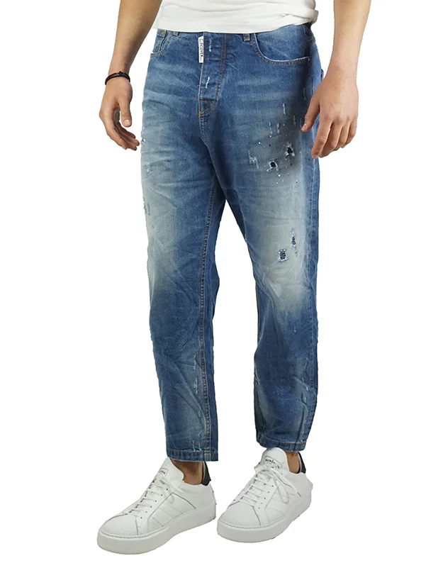 Φωτογραφία προϊόντος: Cover Ανδρικό Jeans "DAN" Denim (L3583-24) (98% Βαμβάκι - 2% Ελαστάνη)