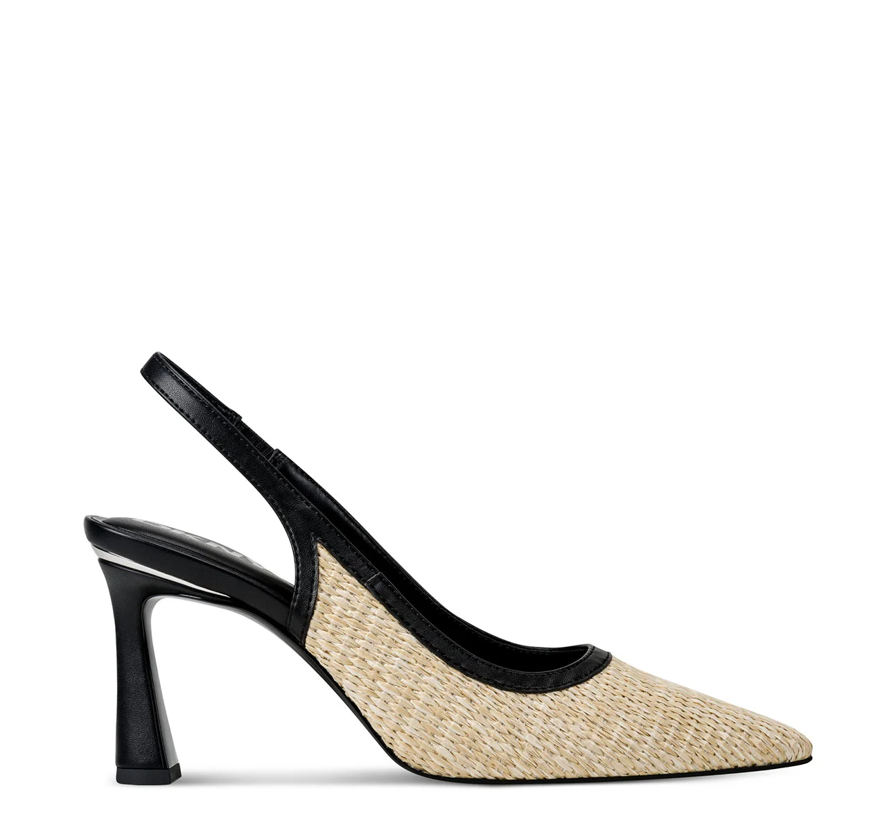 Φωτογραφία προϊόντος: ΓΥΝΑΙΚΕΙΕΣ ΓΟΒΕΣ SLINGBACK DKNY NATURAL/BLACK CIERRA K2652283-E271