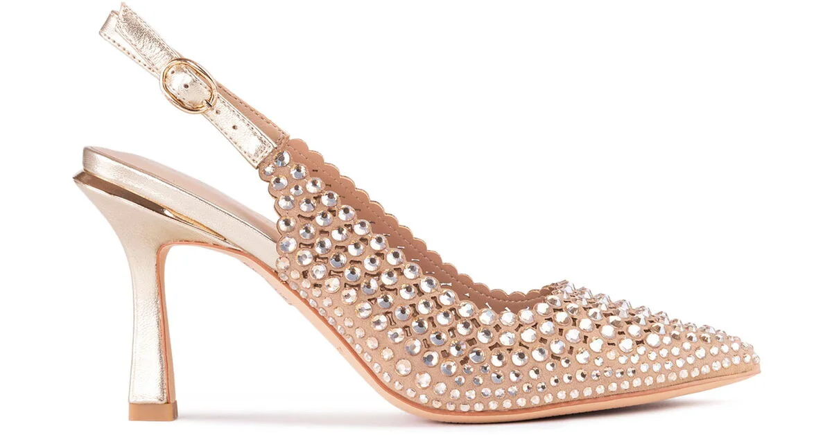 Φωτογραφία προϊόντος: ΓΥΝΑΙΚΕΙΕΣ ΓΟΒΕΣ SLINGBACK ALMA EN PENA GOLD V261808