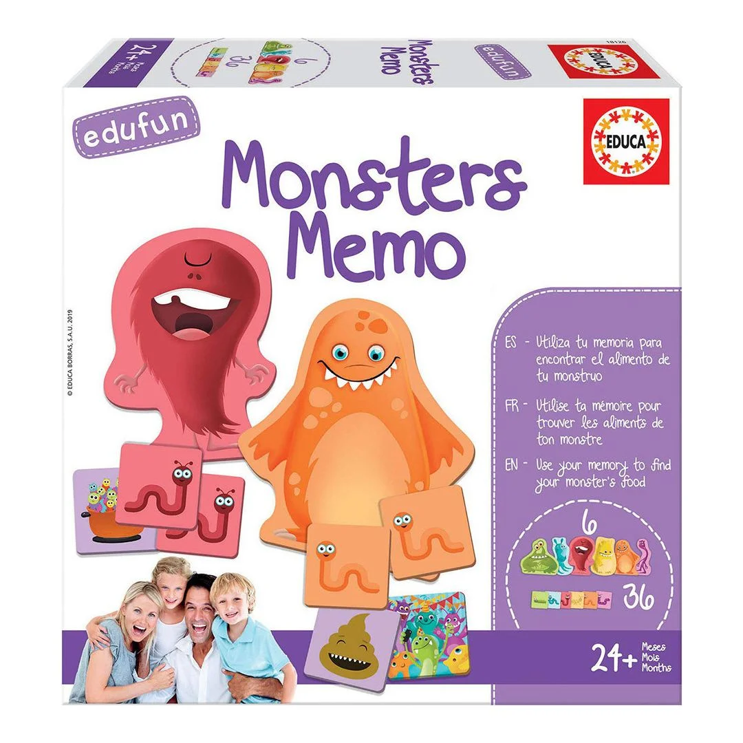 Φωτογραφία προϊόντος: REMOUNDO Επιτραπέζιο Educa Monsters Meno (18126)