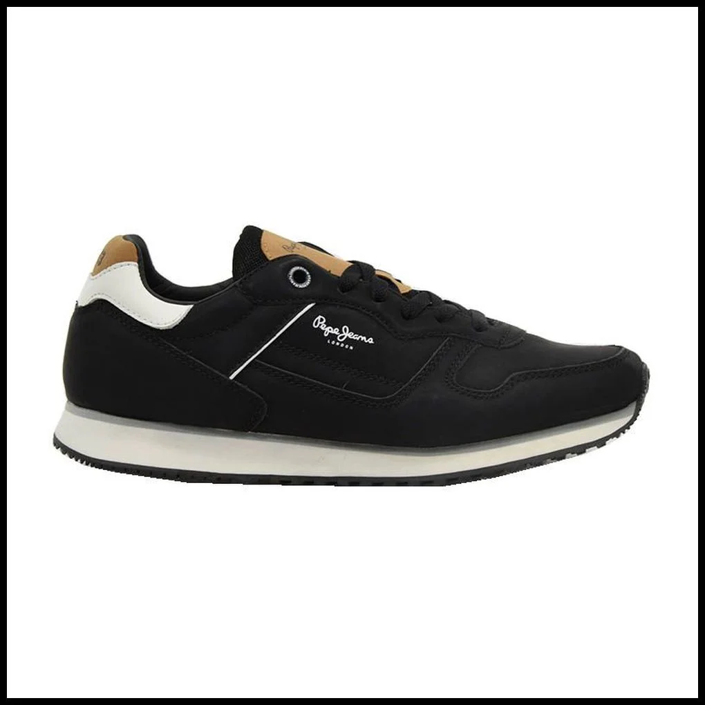Φωτογραφία προϊόντος: PEPE JEANS SNEAKER LONDON STR PJ0SHPMS310130, ΜΑΥΡΟ, Άνδρας