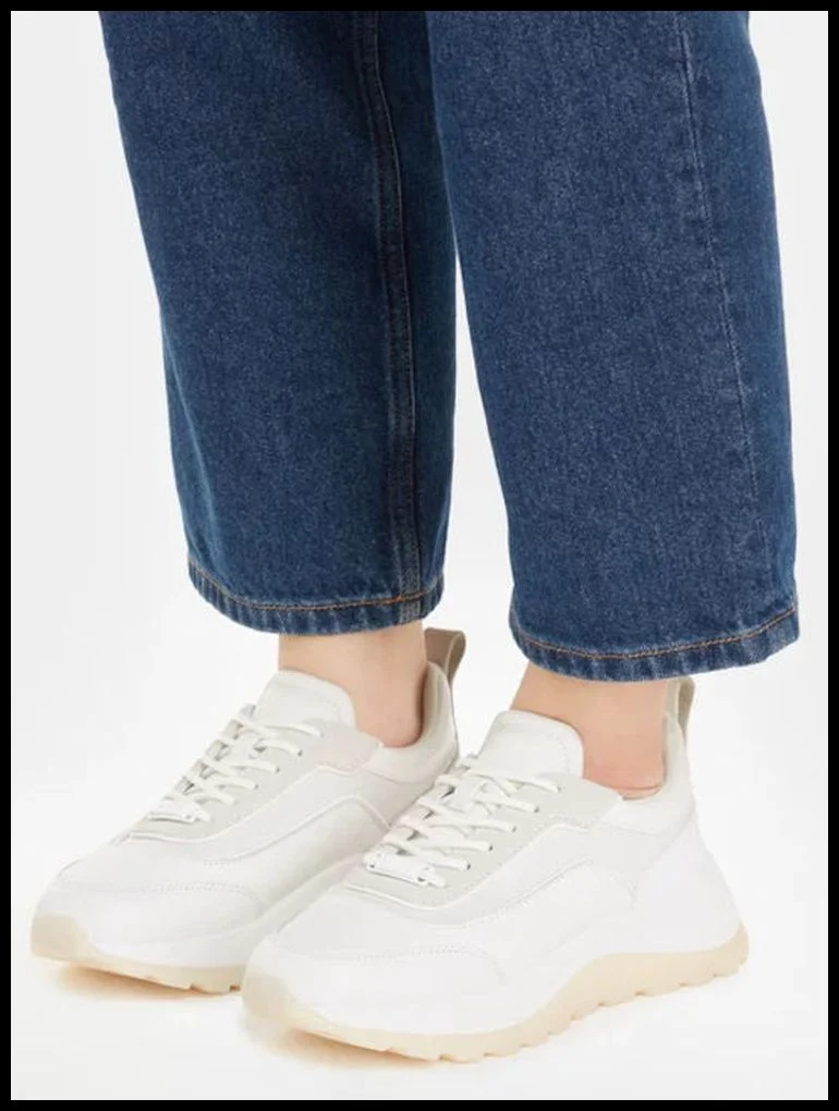 Φωτογραφία προϊόντος: CALVIN KLEIN SNEAKER 2 PIECE RUNNER S LACE UP HW0HW01644, ΛΕΥΚΟ, Γυναίκα