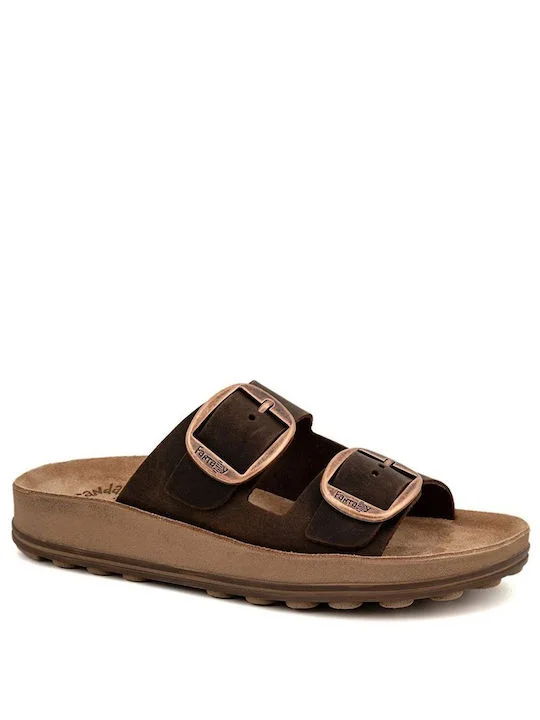Φωτογραφία προϊόντος: FANTASY SANDALS ΓΥΝΑΙΚΕΙΕΣ ΔΕΡΜΑΤΙΝΕΣ ΠΑΝΤΟΦΛΕΣ S310 DESPOINA SS24, ΚΑΦΕ, Γυναίκα