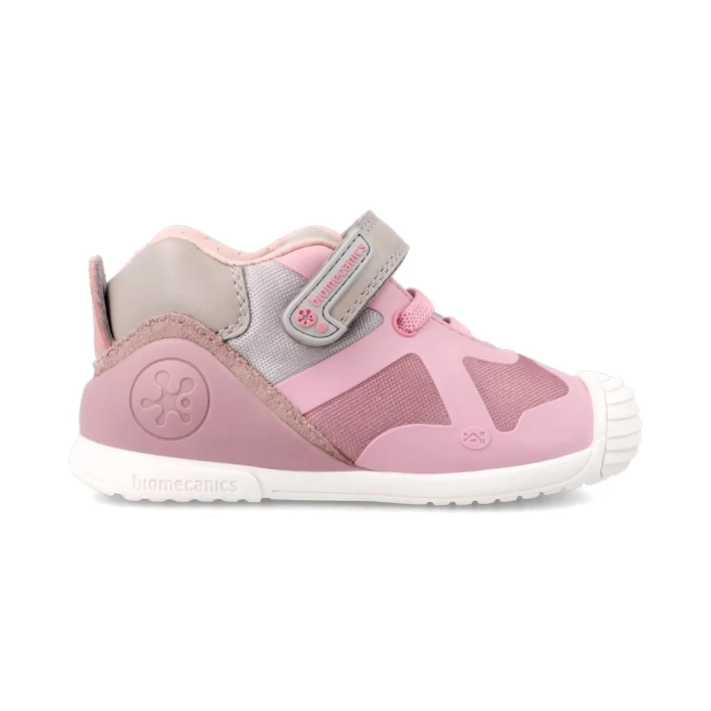 Φωτογραφία προϊόντος: Παιδικό δερμάτινο sneaker για κορίτσια Biomecanics 221136-B ροζ