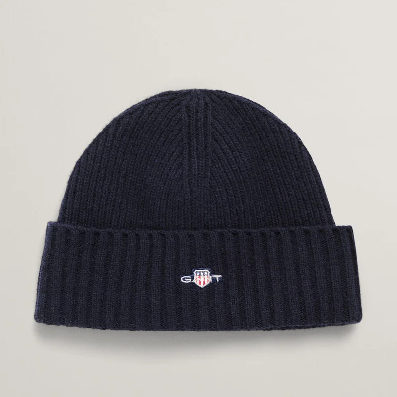 Φωτογραφία προϊόντος: Σκουφί παιδικό Gant Teens Shield Beanie Navy Blue
