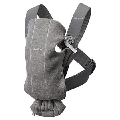 Φωτογραφία προϊόντος: Μάρσιπος "Mini 3D Jersey Dark Grey" BabyBjörn