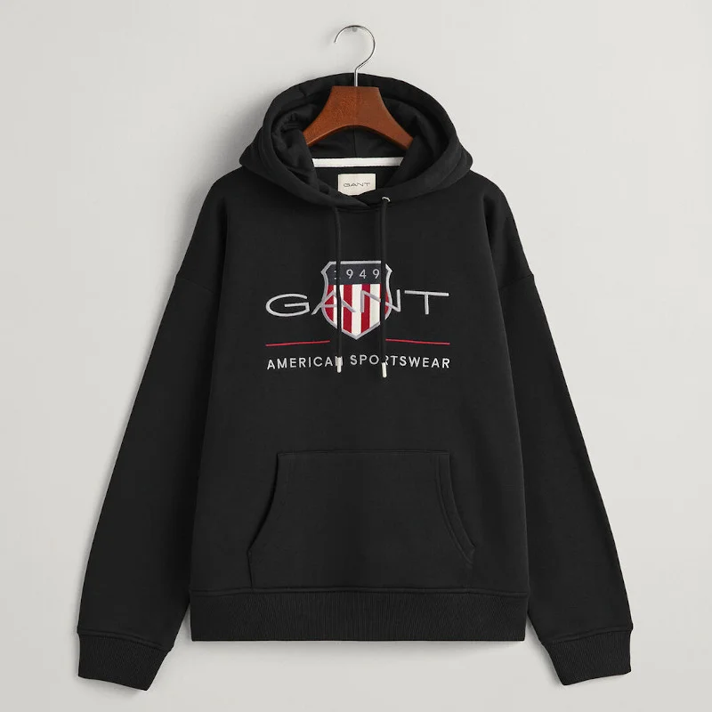 Φωτογραφία προϊόντος: Φούτερ γυναικείο Gant Hoodie Black
