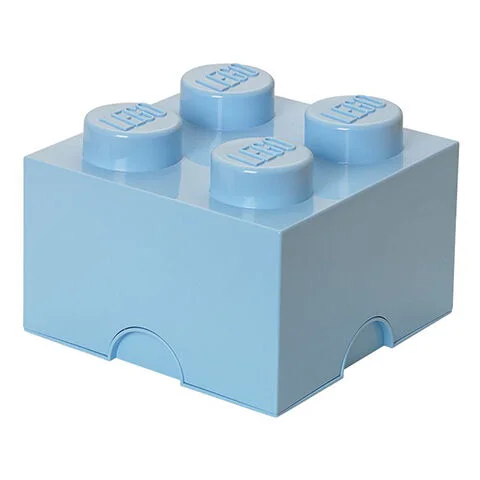Φωτογραφία προϊόντος: LEGO® ΚΟΥΤΙ ΑΠΟΘΗΚΕΥΣΗΣ ΤΕΤΡΑΓΩΝΟ ΜΕΓΑΛΟ ΓΑΛΑΖΙΟ 25x25x18cm