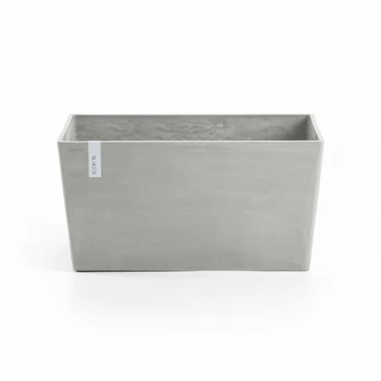 Φωτογραφία προϊόντος: Ecopots Ζαρντινιέρα Paris 80 White Grey