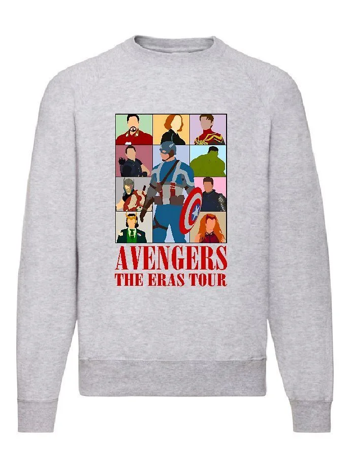 Φωτογραφία προϊόντος: Φούτερ Sweatshirt Avengers the era tour no1 Original Fruit of the Loom 80% βαμβάκι