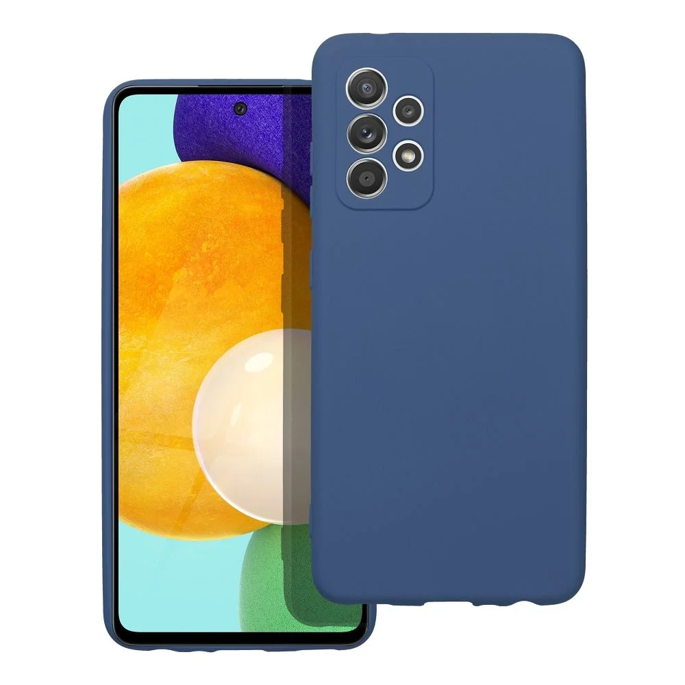 Φωτογραφία προϊόντος: . SILICONE Case for SAMSUNG Galaxy A52 5G / A52 LTE ( 4G ) / A52S blue