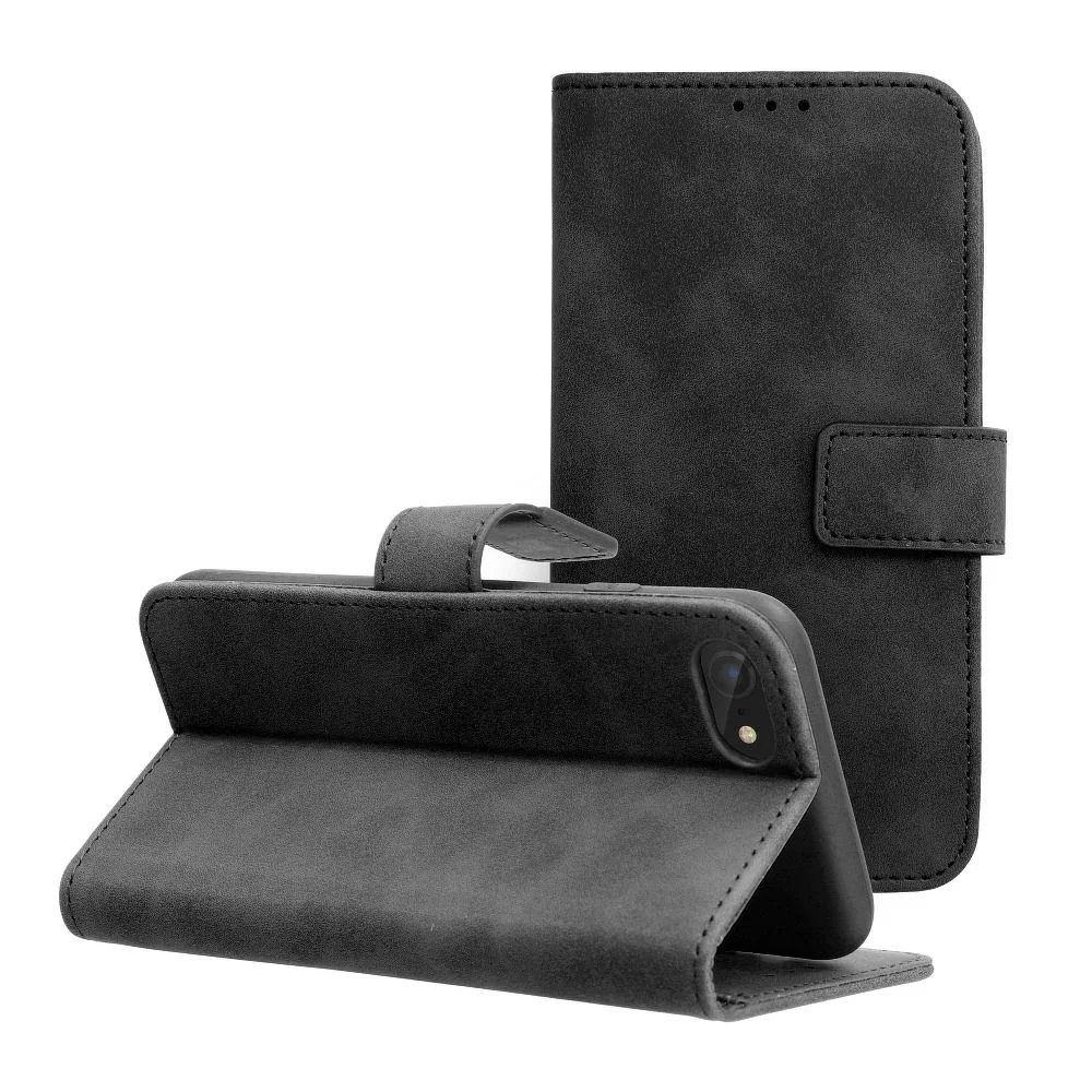 Φωτογραφία προϊόντος: . TENDER Book Case for IPHONE 7 / 8 / SE 2020 / SE 2022 black