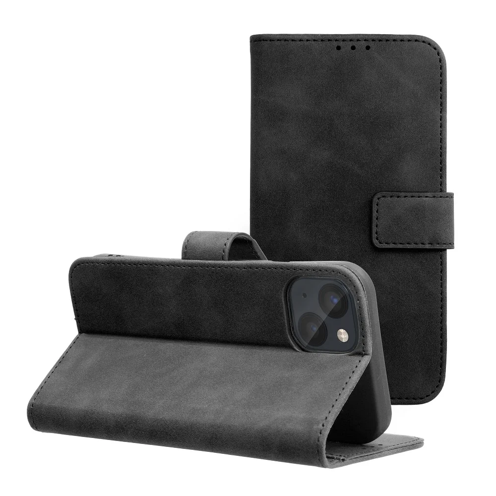 Φωτογραφία προϊόντος: TENDER Book Case for IPHONE 13 black