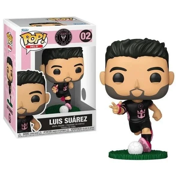 Φωτογραφία προϊόντος: Φιγούρα Funko Pop! MLS: Inter Miami - Luis Suarez (Away) #02 Vinyl Figure