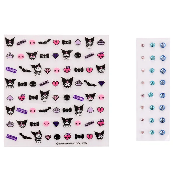 Φωτογραφία προϊόντος: Take Care Σετ stickers + strass νυχιών Hello Kitty Kuromi body/nail art stickers 40509332