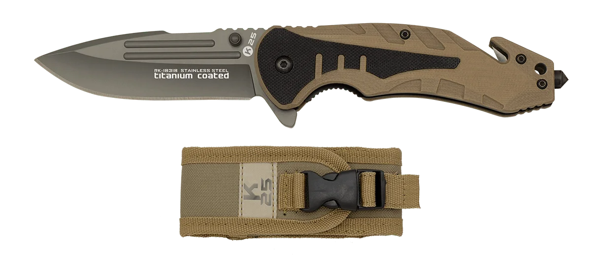 Φωτογραφία προϊόντος: ΣΟΥΓΙΑΣ K25, G10 Handle, TAN, 18318