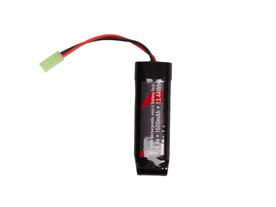 Φωτογραφία προϊόντος: ASG ΜΠΑΤΑΡΙΑ ΕΠΑΝΑΦ.SOFT 8,4V / 1600mAh, 13.44Wh, NiMH, mini-U