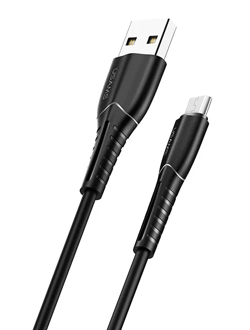 Φωτογραφία προϊόντος: USAMS καλώδιο Micro USB σε USB US-SJ365, 2A, 1m, μαύρο