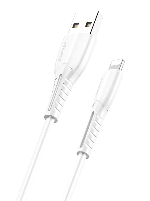 Φωτογραφία προϊόντος: USAMS καλώδιο Lightning σε USB US-SJ364, 2A, 1m, λευκό