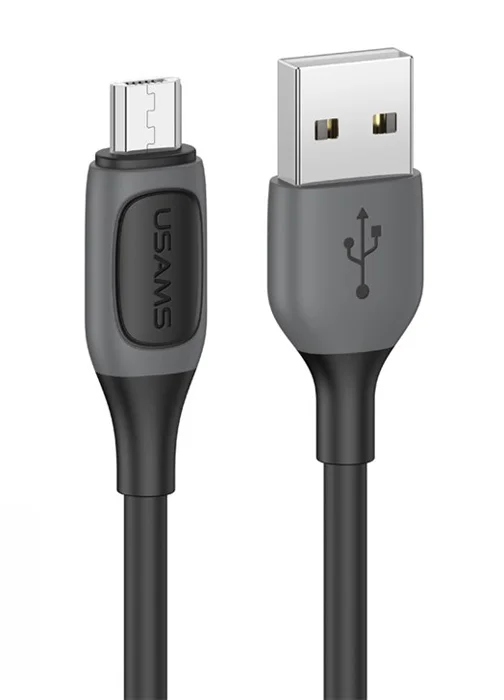 Φωτογραφία προϊόντος: USAMS καλώδιο Micro USB σε USB US-SJ597, 2A, 1m, μαύρο
