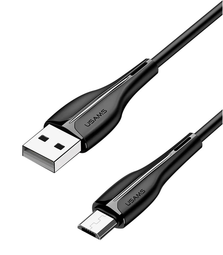 Φωτογραφία προϊόντος: USAMS καλώδιο Micro USB σε USB US-SJ373, 2A, 1m, μαύρο