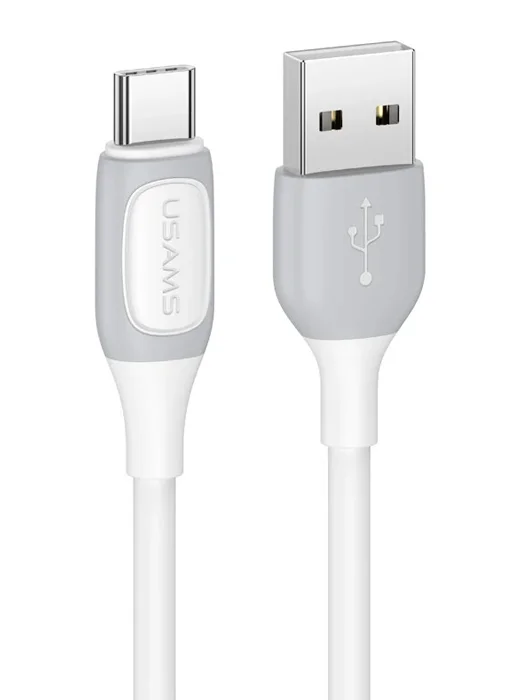 Φωτογραφία προϊόντος: USAMS καλώδιο USB-C σε USB US-SJ596, 3A, 1m, λευκό