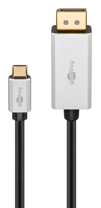 Φωτογραφία προϊόντος: GOOBAY καλώδιο USB-C σε DisplayPort 60177, HDR, 8K, copper, 3m, μαύρο