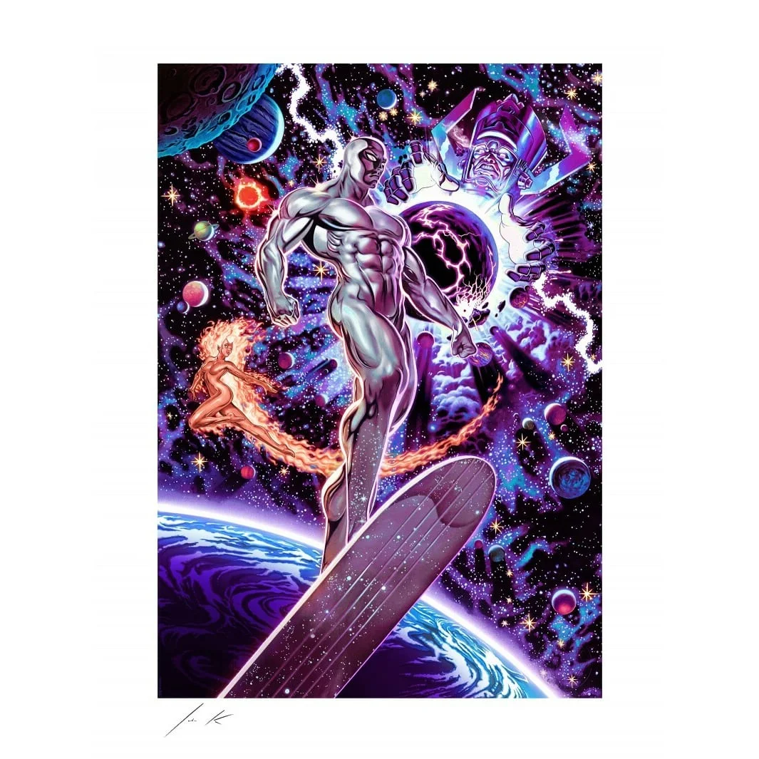 Φωτογραφία προϊόντος: Sideshow Collectibles Marvel Heralds of Galactus Unframed Art Print (61 x 46 cm)