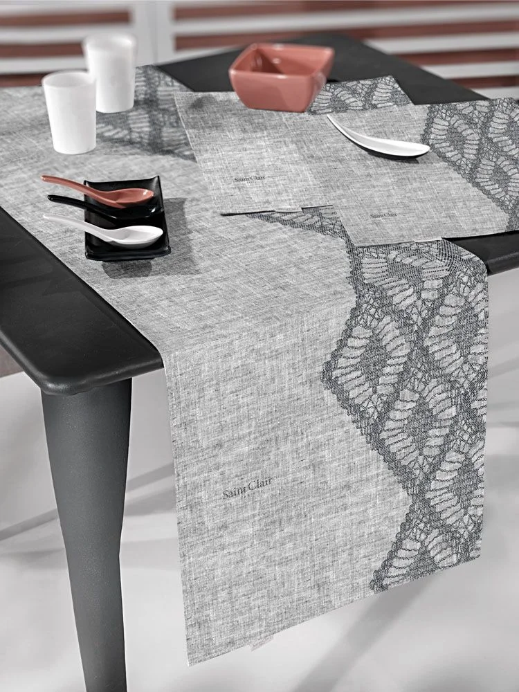 Φωτογραφία προϊόντος: GUY LAROCHE Saint Clair Τραβέρσα 40x160 Runner 2032 Anthracite